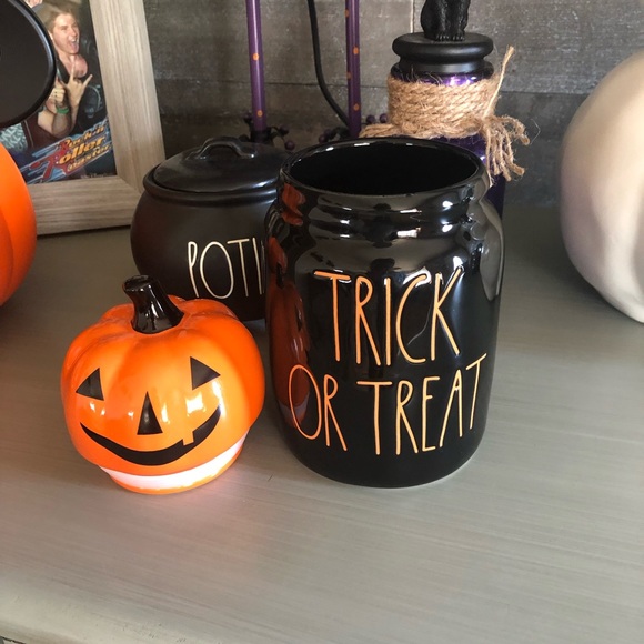 Rae Dunn Trick or Treat Canister - Picture 2 of 2